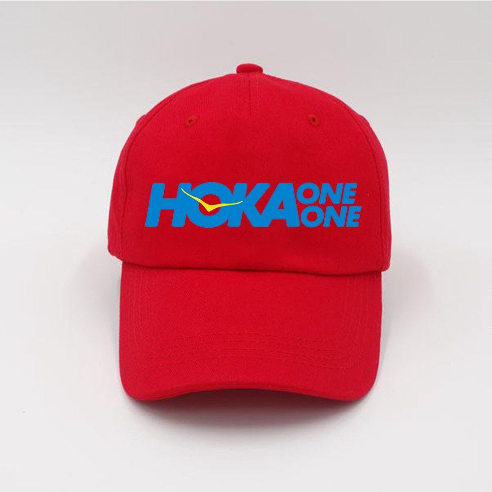 Baseballové Čiapky Hoka Slovakia - Logo Top Level - Červené 56481-PESZ